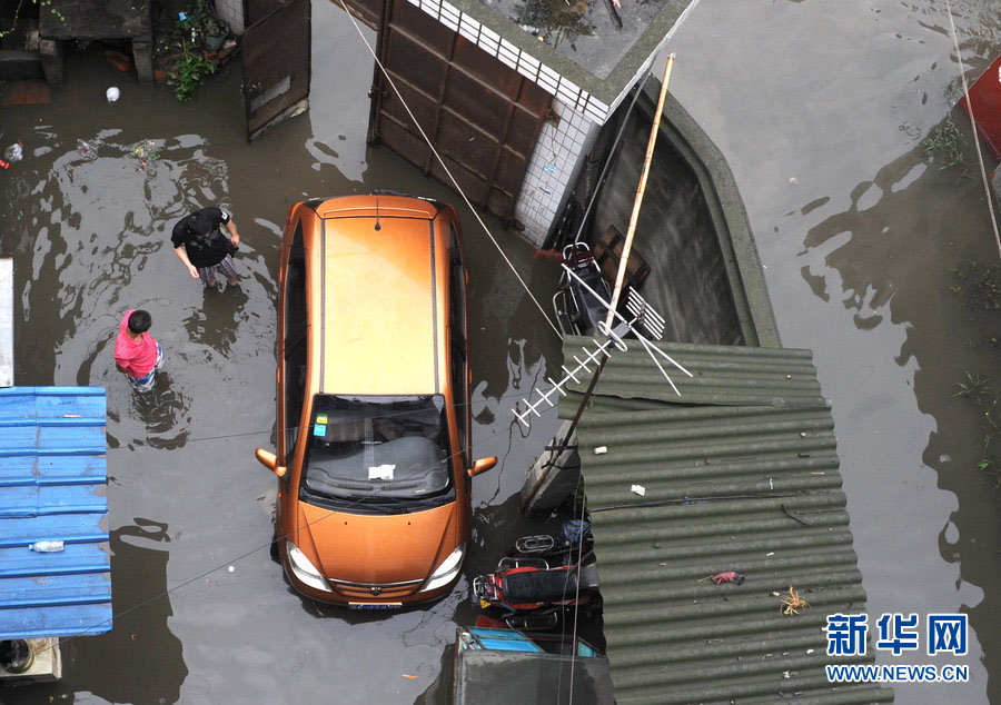 Inondations : Chengdu sous les eaux (3)