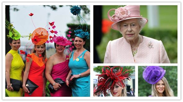 Défilé de chapeaux au Royal Ascot de Londres