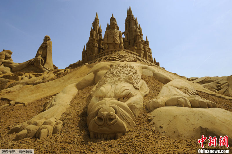 Le festival des sculptures de sable de Blankenburg (2)