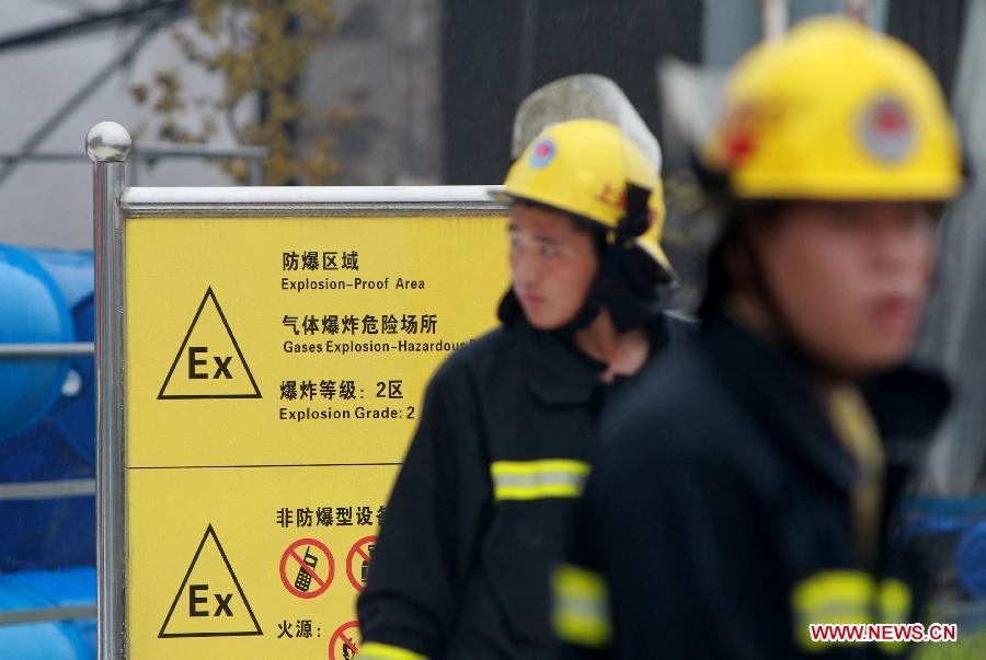 Six blessés à la suite d'une explosion dans une usine chimique à Shanghai (3)