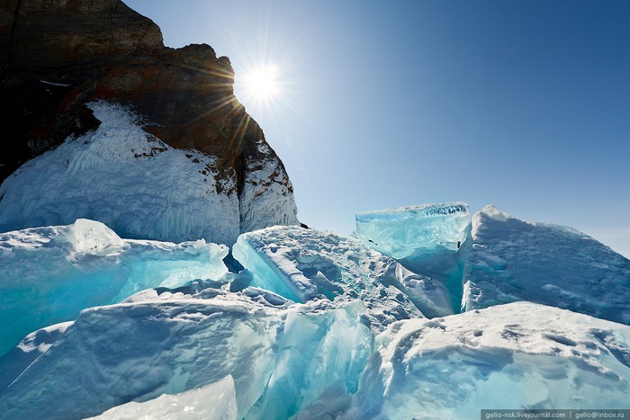 Photos : le lac Baïkal pris par les glaces (5)