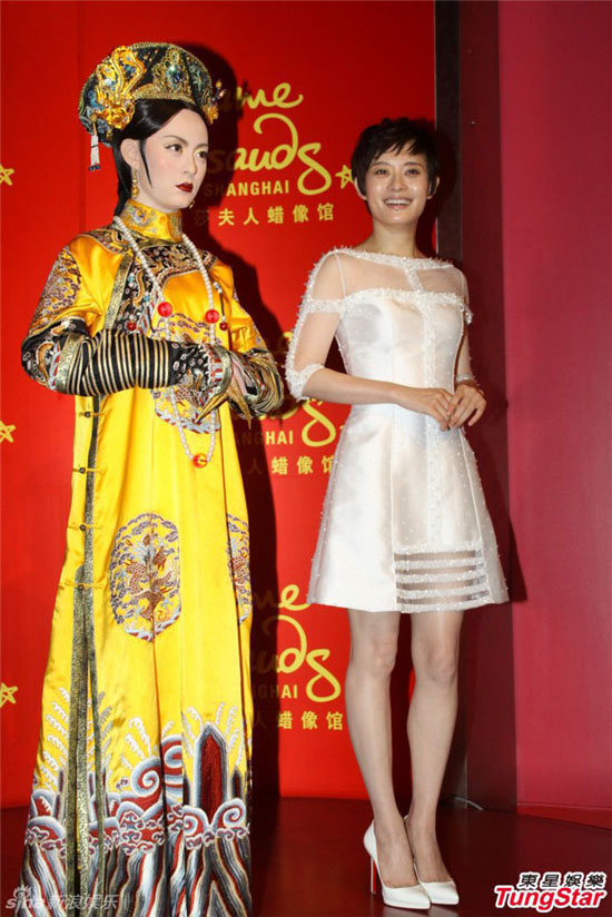 Sun Li rejoint le musée de Madame Tussauds à Shanghai (2)