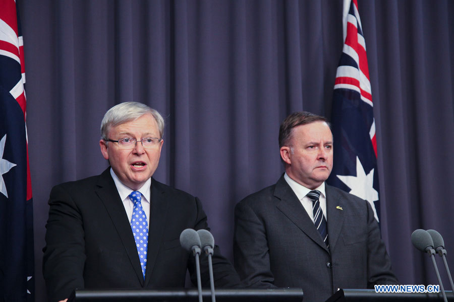 Kevin Rudd a prêté serment en tant que Premier ministre australien