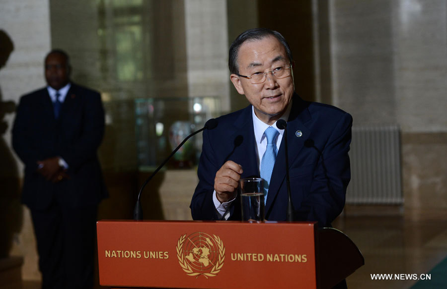 L'initiative russo-américaine offre la meilleure chance de résoudre la crise en Syrie, dit Ban Ki-moon (2)