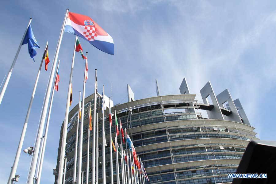 Le Parlement européen accueille la Croatie