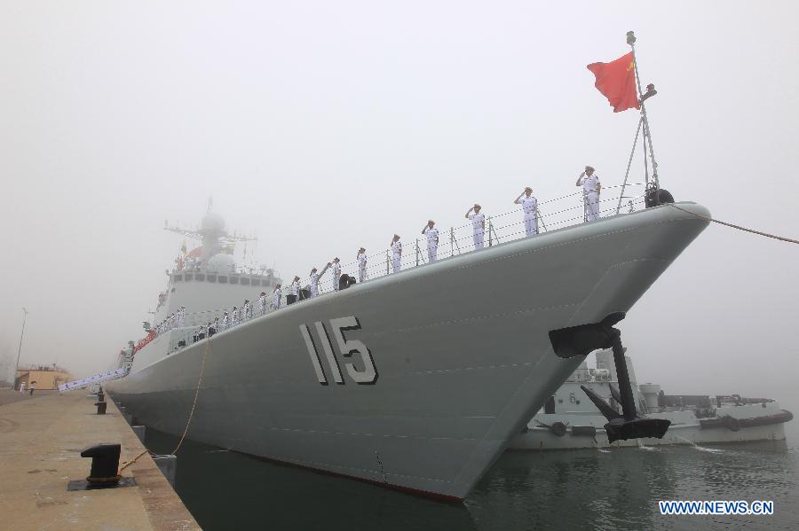 Une flotte chinoise composée de sept vaisseaux a quitté lundi la ville portuaire de Qingdao (est) pour participer à un exercice naval conjoint sino-russe qui aura lieu du 5 au 12 juillet.