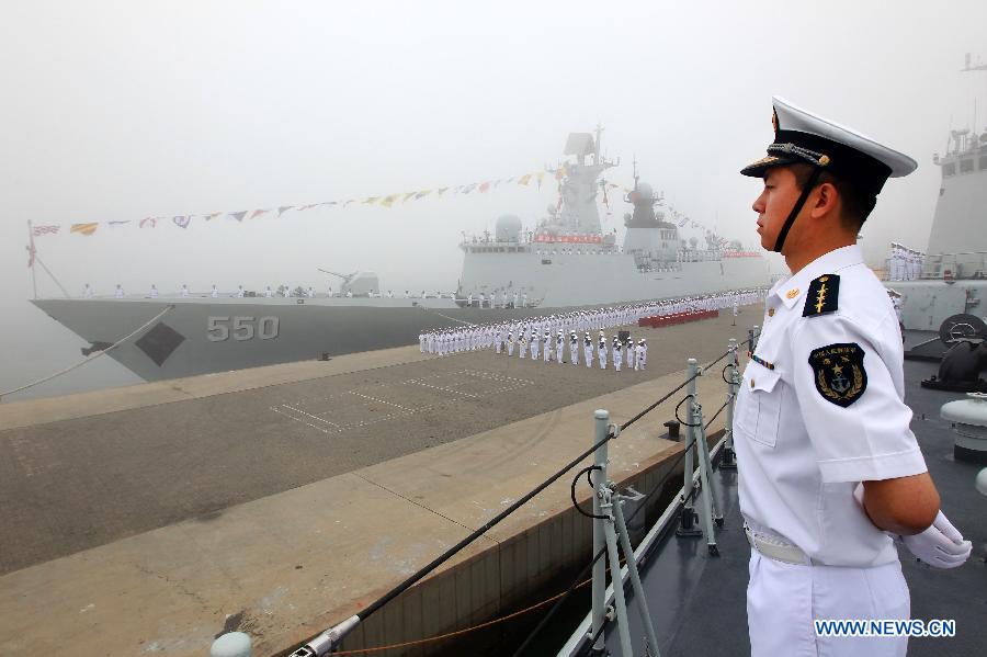 Une flotte chinoise composée de sept vaisseaux a quitté lundi la ville portuaire de Qingdao (est) pour participer à un exercice naval conjoint sino-russe qui aura lieu du 5 au 12 juillet.
