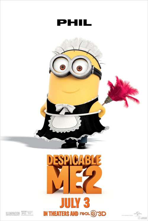 Nouvelles affiches du film Despicable Me II (2)