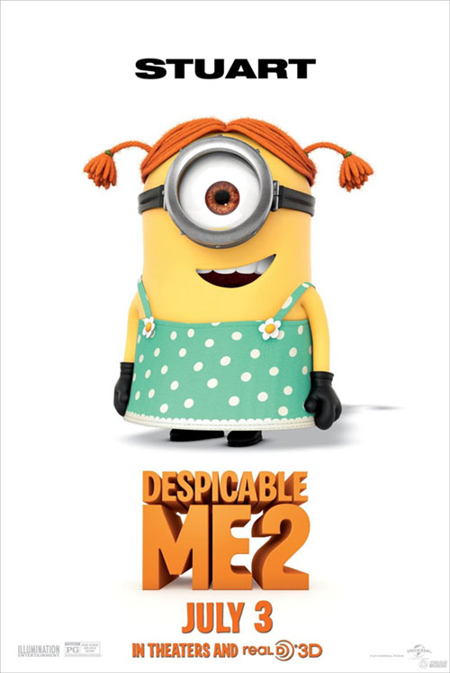 Nouvelles affiches du film Despicable Me II (4)