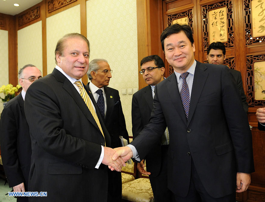 Rencontre entre le Premier ministre pakistanais et le président du Xinhuanet  (3)