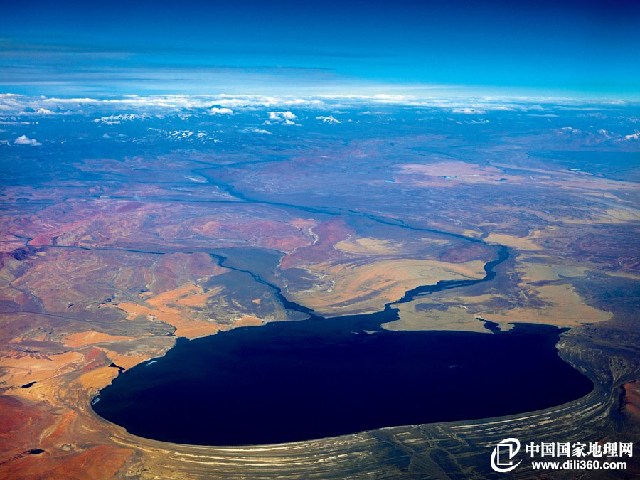 Chine : le plateau tibétain vu du ciel  (6)