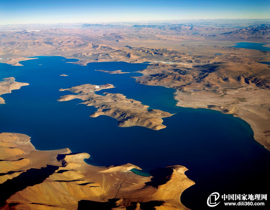 Chine : le plateau tibétain vu du ciel  (3)