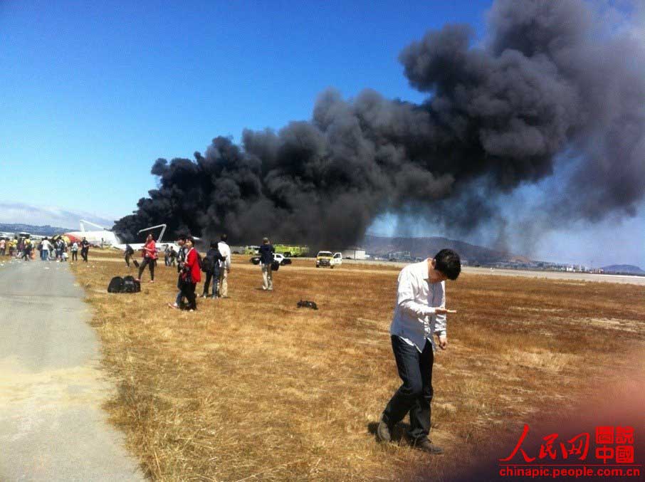 Asiana Airlines : Le NTSB publie les premières photos après le crash du Boeing 777 (24)