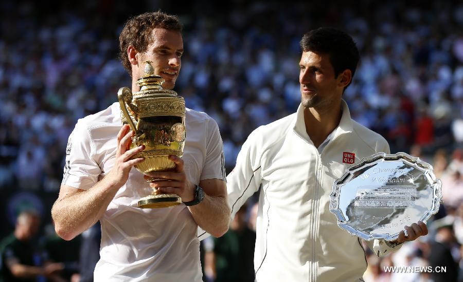 Tennis: Andy Murray remporte son premier titre de Wimbledon (6)