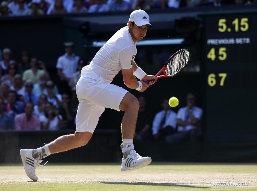 Tennis: Andy Murray remporte son premier titre de Wimbledon (2)