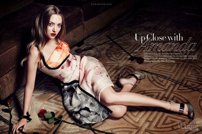 Amanda Seyfried élégante dans Harper's Bazaar Corée (3)