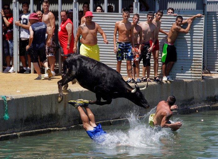 La folie de la San Fermín s'empare de Pampelune (9)