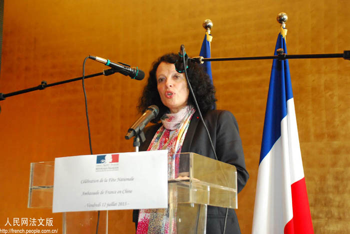 Célébration de la Fête nationale française à l'ambassade de France à Beijing