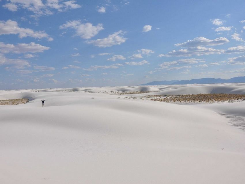 Le monument national de White Sands, Nouveau-Mexique