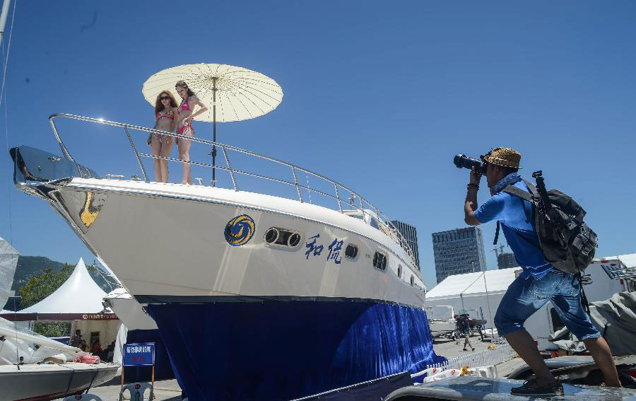 Exposition internationale 2013 des yachts aux îles Zhoushan  (2)
