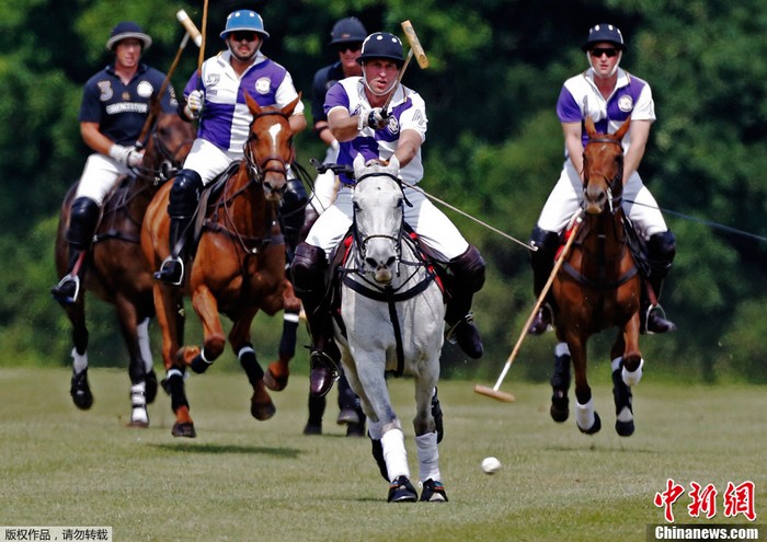 Le prince William joue au polo en attendant la naissance du bébé royal (5)