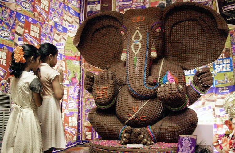 Ganesh, le dieu hindou à tête d'éléphant