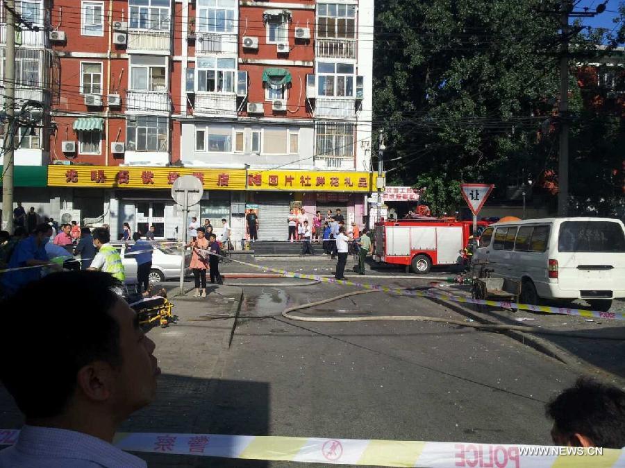 Explosion de gaz dans une boulangerie à Beijing  (6)
