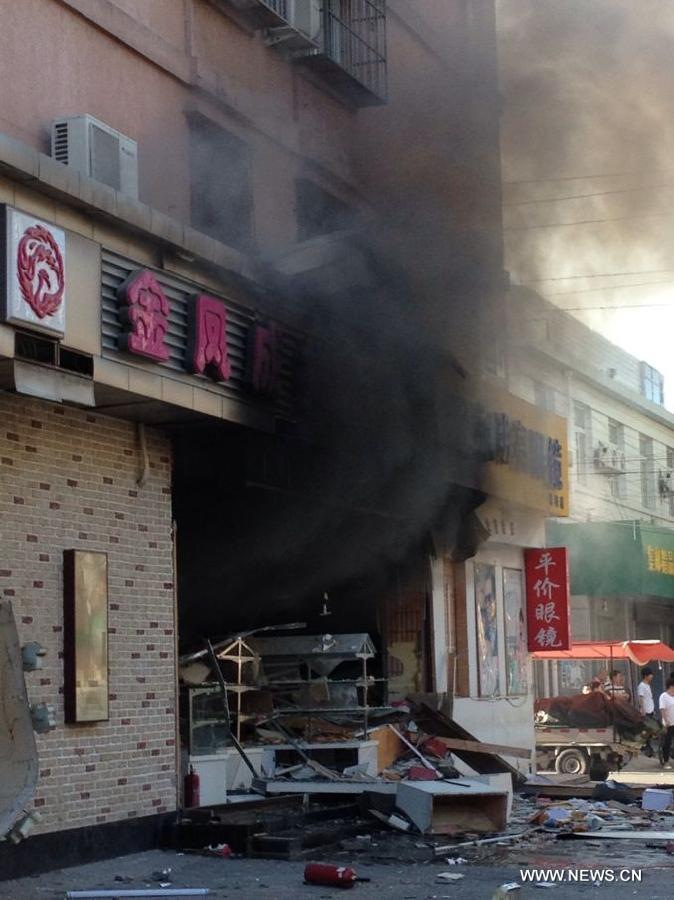Explosion de gaz dans une boulangerie à Beijing  (2)