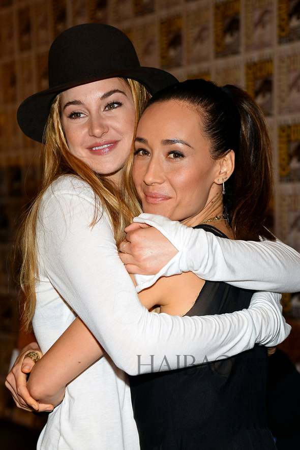 Shailene Woodley et Maggie Q