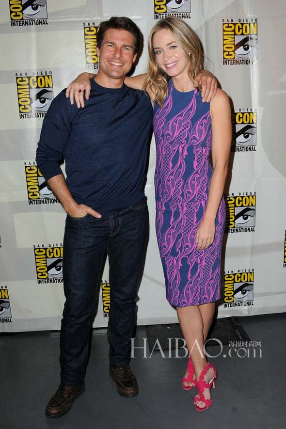 Tom Cuise et Emily Blunt