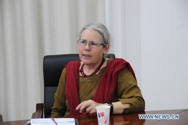 Martine Jeunesse (Photo : Xinhuanet/WU Yaohui)