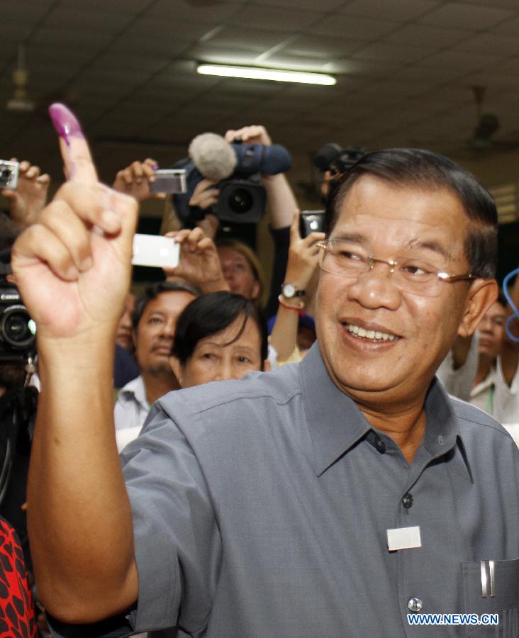 Ouverture des 5e élections législatives au Cambodge (3)