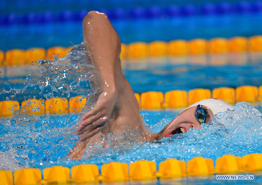 Natation/Championnats du monde: Sun Yang remporte le 400 m nage libre (5)