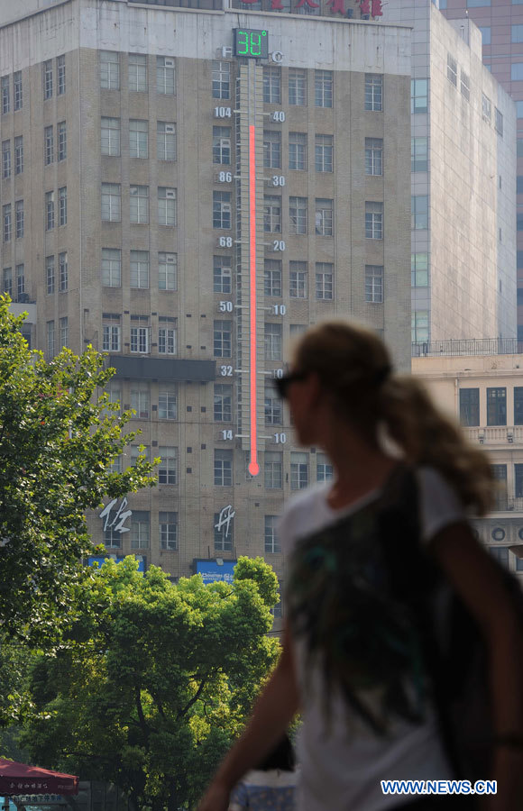 La canicule fait une dizaine de morts à Shanghai 