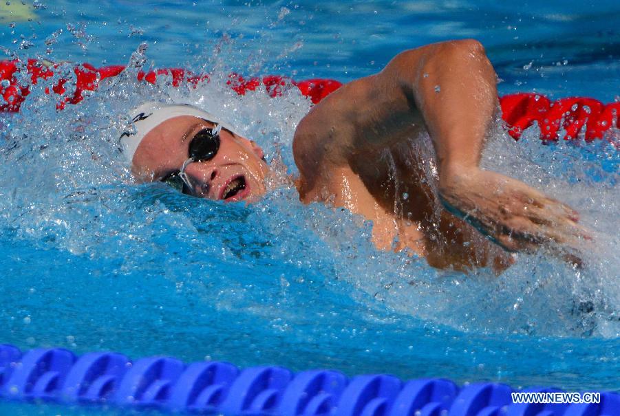 Mondiaux-2013 - 200 m nage libre messieurs: Yannick Agnel sacré (7)