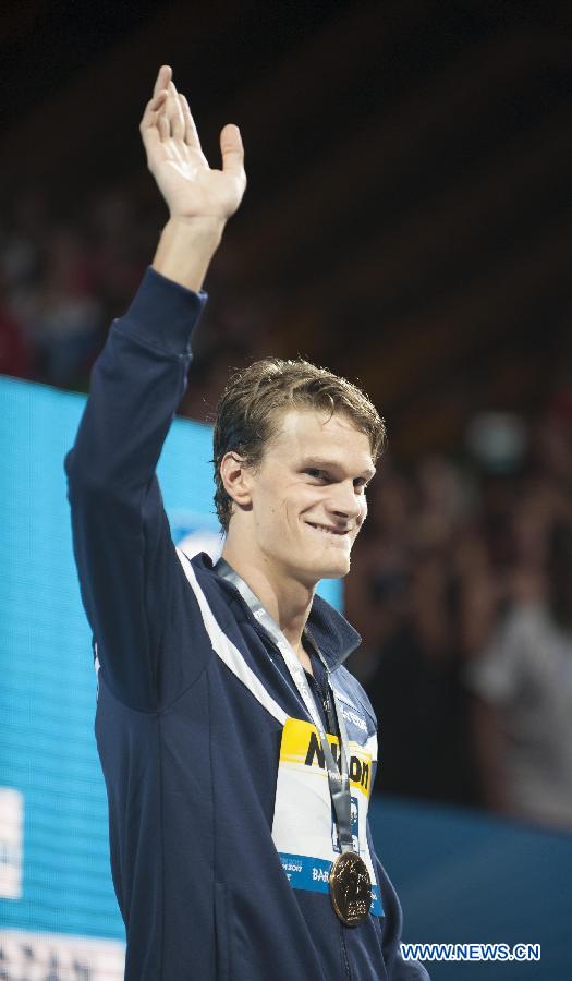 Mondiaux-2013 - 200 m nage libre messieurs: Yannick Agnel sacré (3)