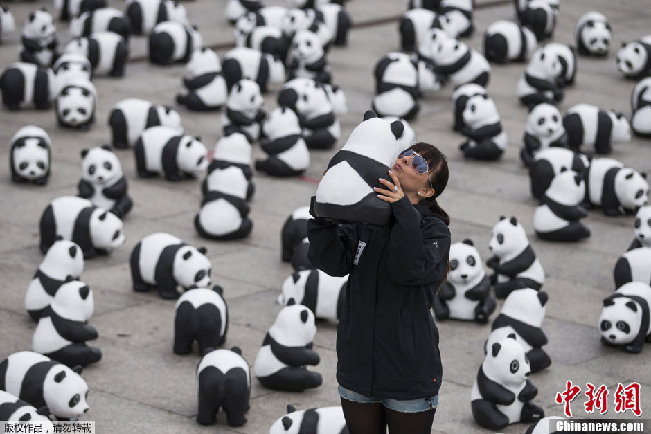 Berlin : 1600 pandas manifestent pour la protection des espèces menacées (3)