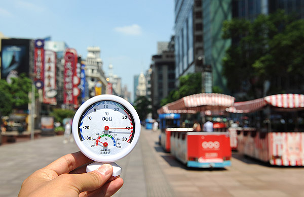 La Chine a souffert des températures les plus chaudes de l'année (2)