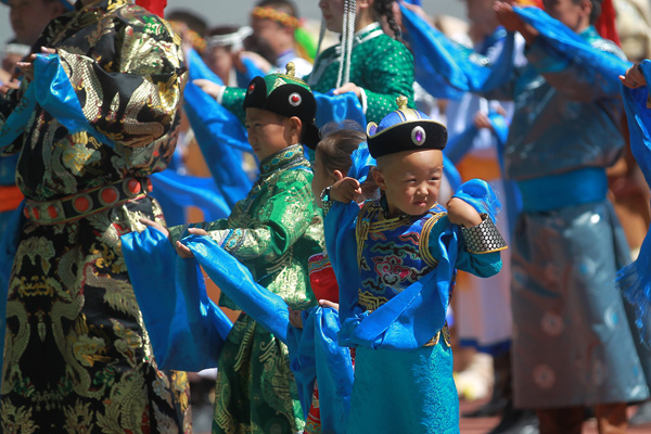 Festival du Naadam dans le Xinlin Gol (4)