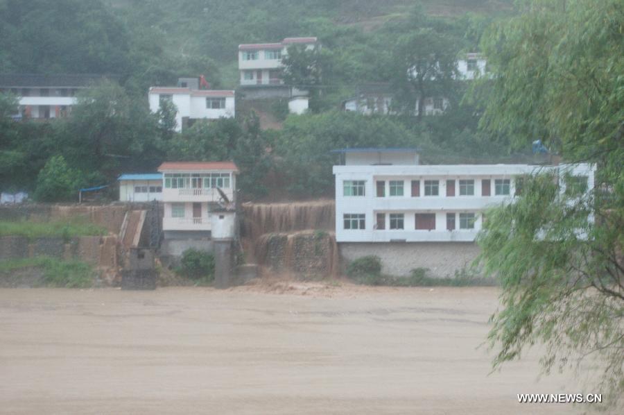 Chine : 300.000 personnes affectées par les inondations dans le nord-ouest 