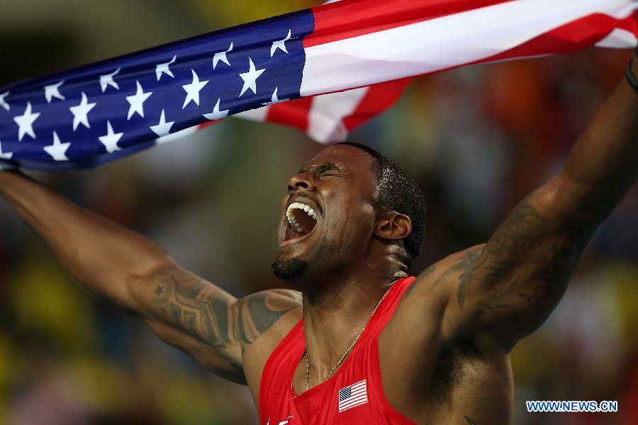 Athlétisme: David Oliver sacré champion du monde du 110 m haies (3)