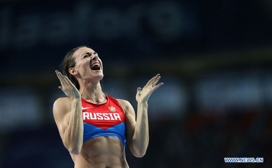 Athlétisme: Isinbayeva sacrée championne du monde de la perche  (4)