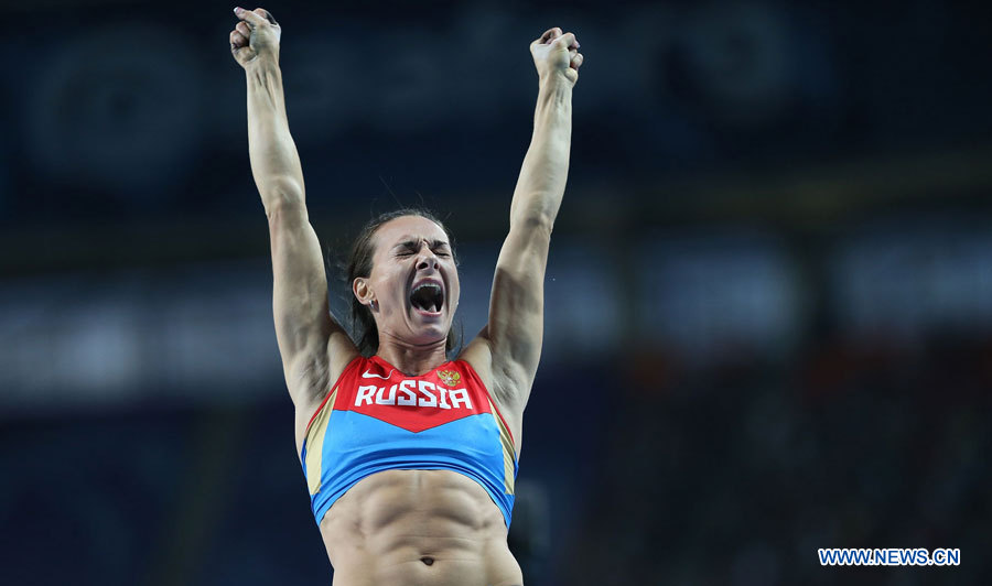 Athlétisme: Isinbayeva sacrée championne du monde de la perche  (3)