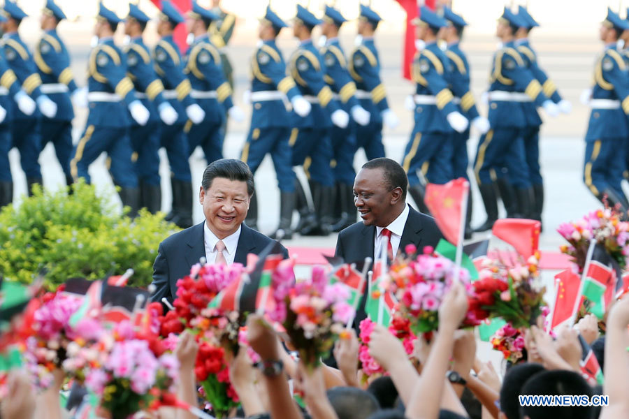 La Chine et le Kenya annoncent l'établissement d'un partenariat global de coopération  (2)