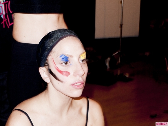 Lady Gaga en coulisses (10)