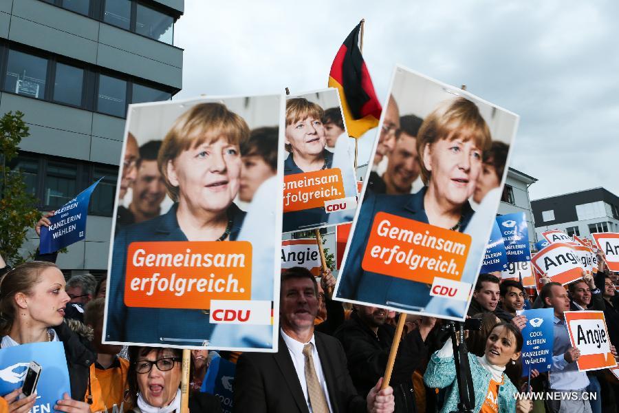 Allemagne: débat télévisé entre Angela Merkel et Peer Steinbrück (8)