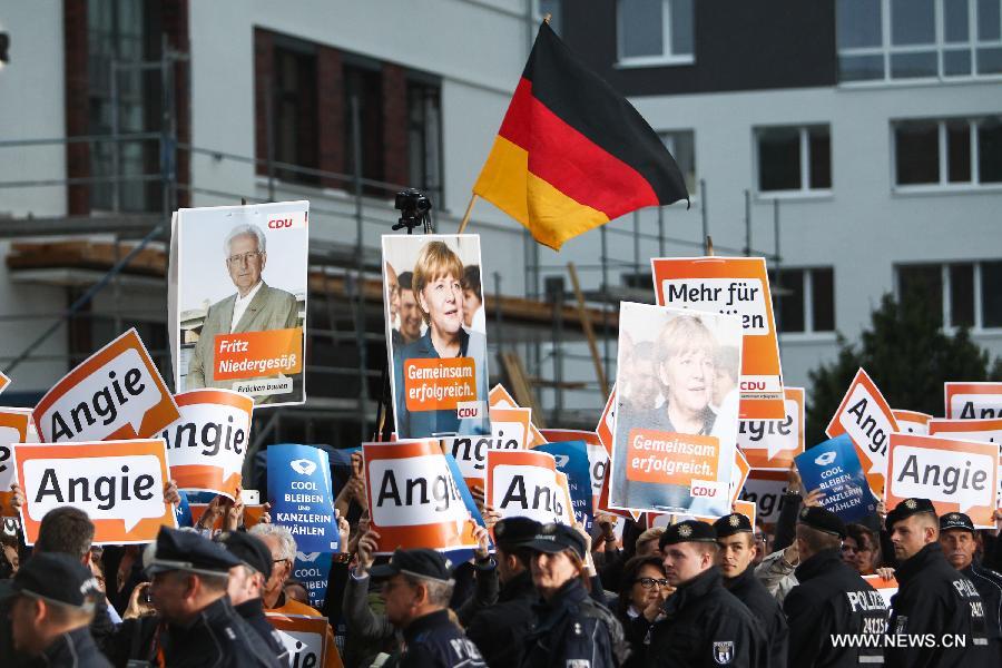 Allemagne: débat télévisé entre Angela Merkel et Peer Steinbrück (6)