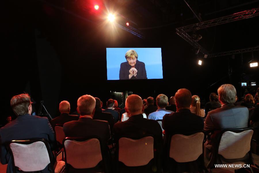 Allemagne: débat télévisé entre Angela Merkel et Peer Steinbrück (7)