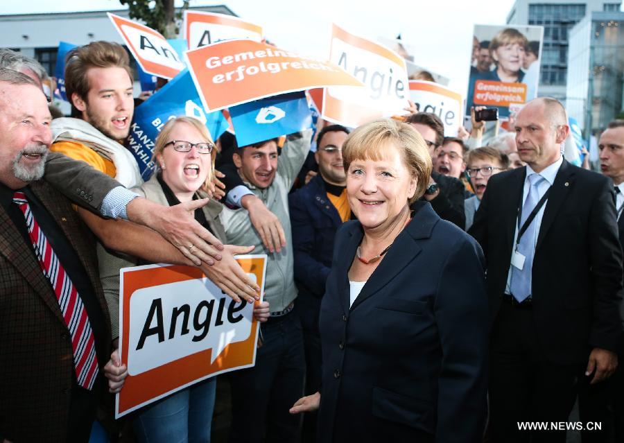 Allemagne: débat télévisé entre Angela Merkel et Peer Steinbrück (5)