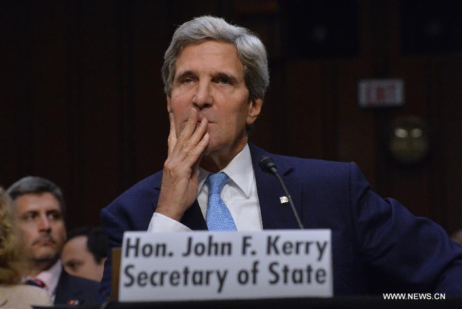 Des troupes au sol pourraient être nécessaires pour sécuriser des armes chimiques en Syrie, selon Kerry